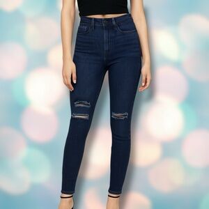 Rock & Republic Women’s High Roller Distressed High-Rise Skinny Jeans Size 4